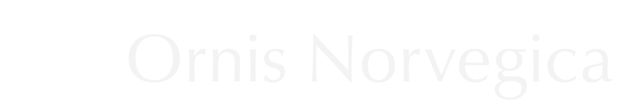 Ornis Norvegica-logo