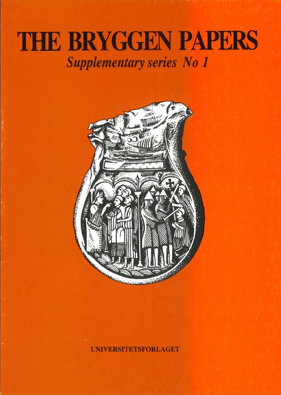 					View Vol. 1 No. Suppl. (1984): Studies on the Earliest Farm Settlement, the First Built-up Area along the Shore, Animal Hair Products, Coins, and Seal Jugs
				